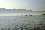 Fischerboote auf dem Inle-See