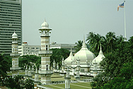Die Jamek-Moschee in Kuala Lumpur