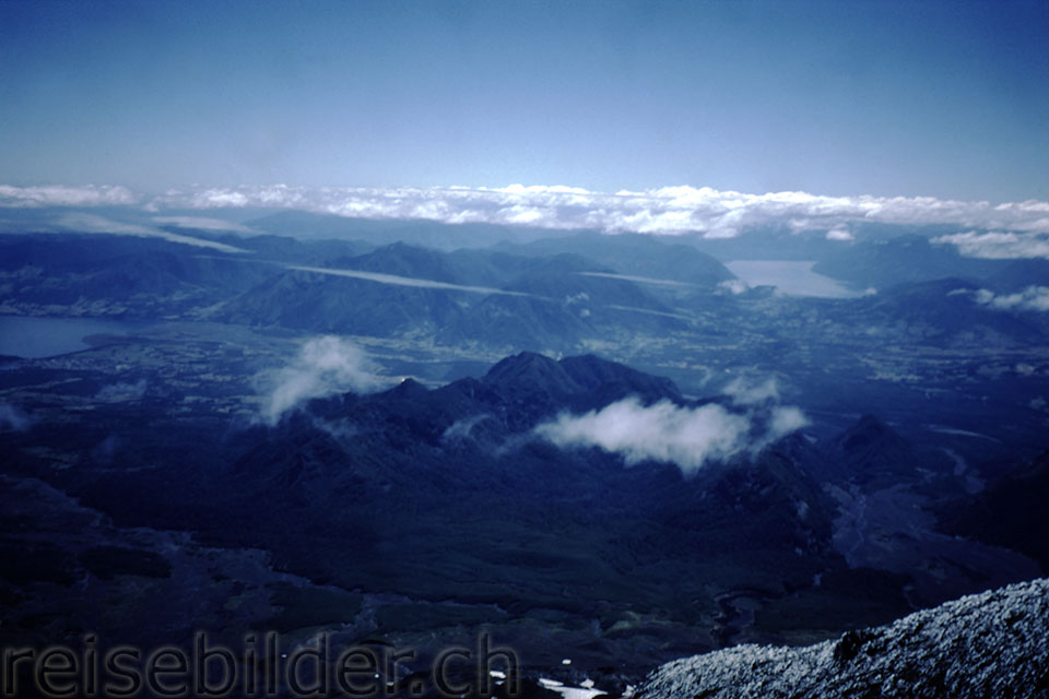 Blick vom Vulkan Villarrica