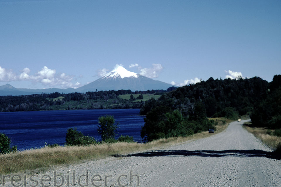 Der Vulkan Osorno am Lago Rupanco